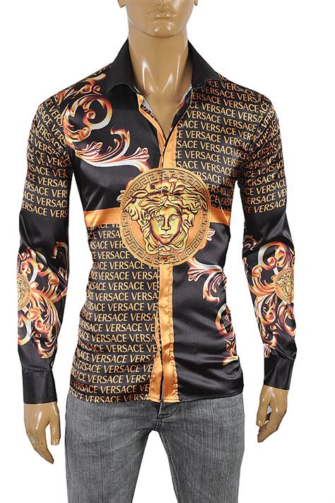 versace medusa jacket men|versace medusa shirt men.